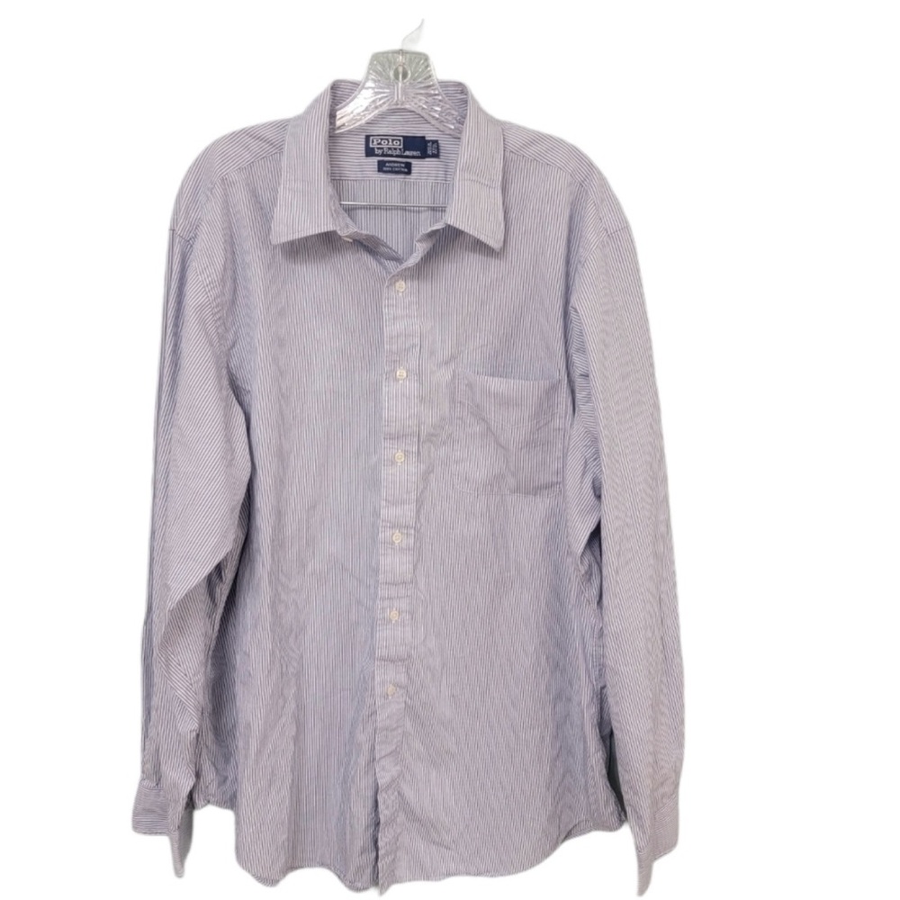 Ralph Lauren Polo Andrew 100%Cotton Dress‎ Shirt